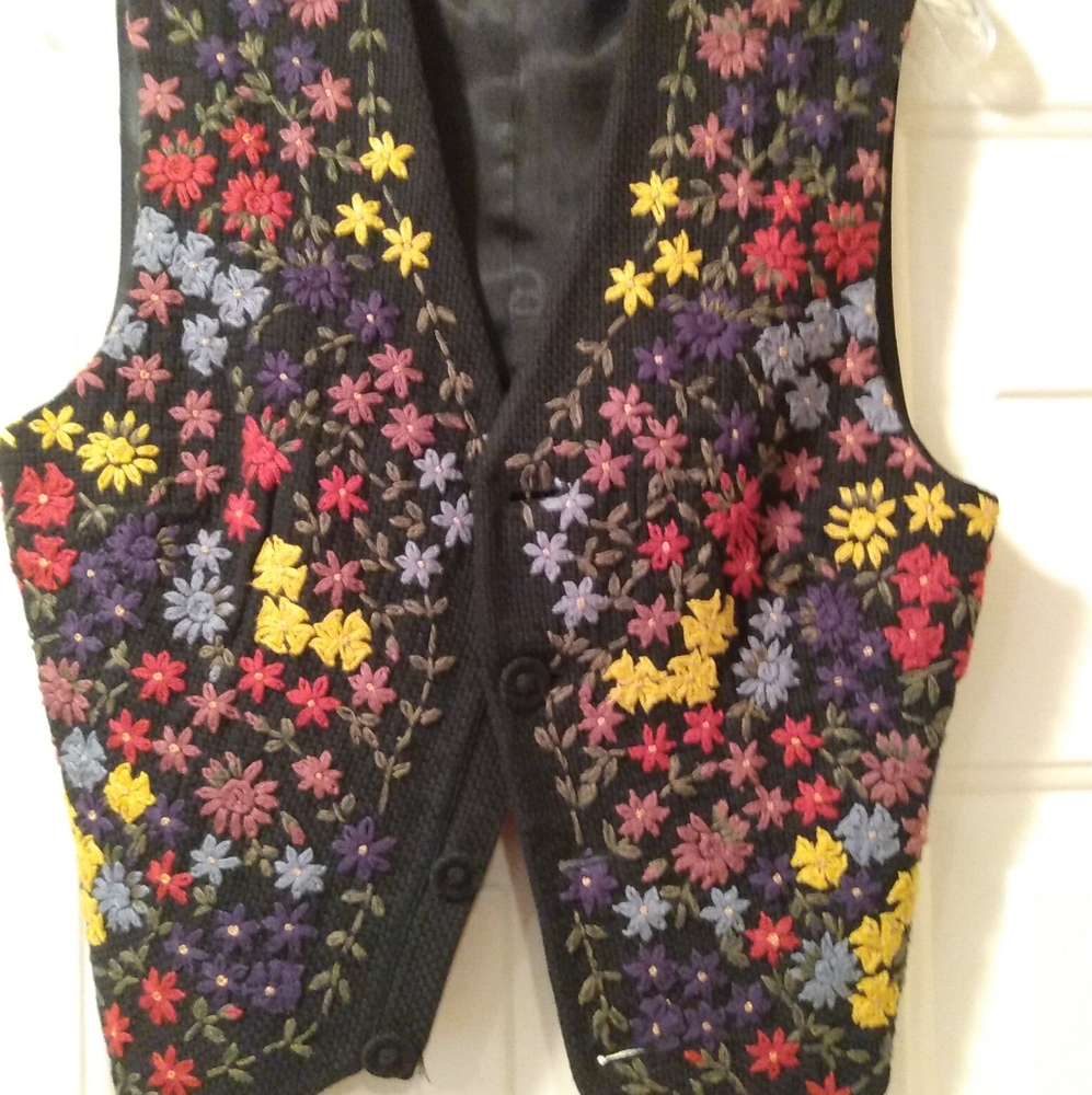 Vintage Vivienne Tam Vest Small Annie Hall